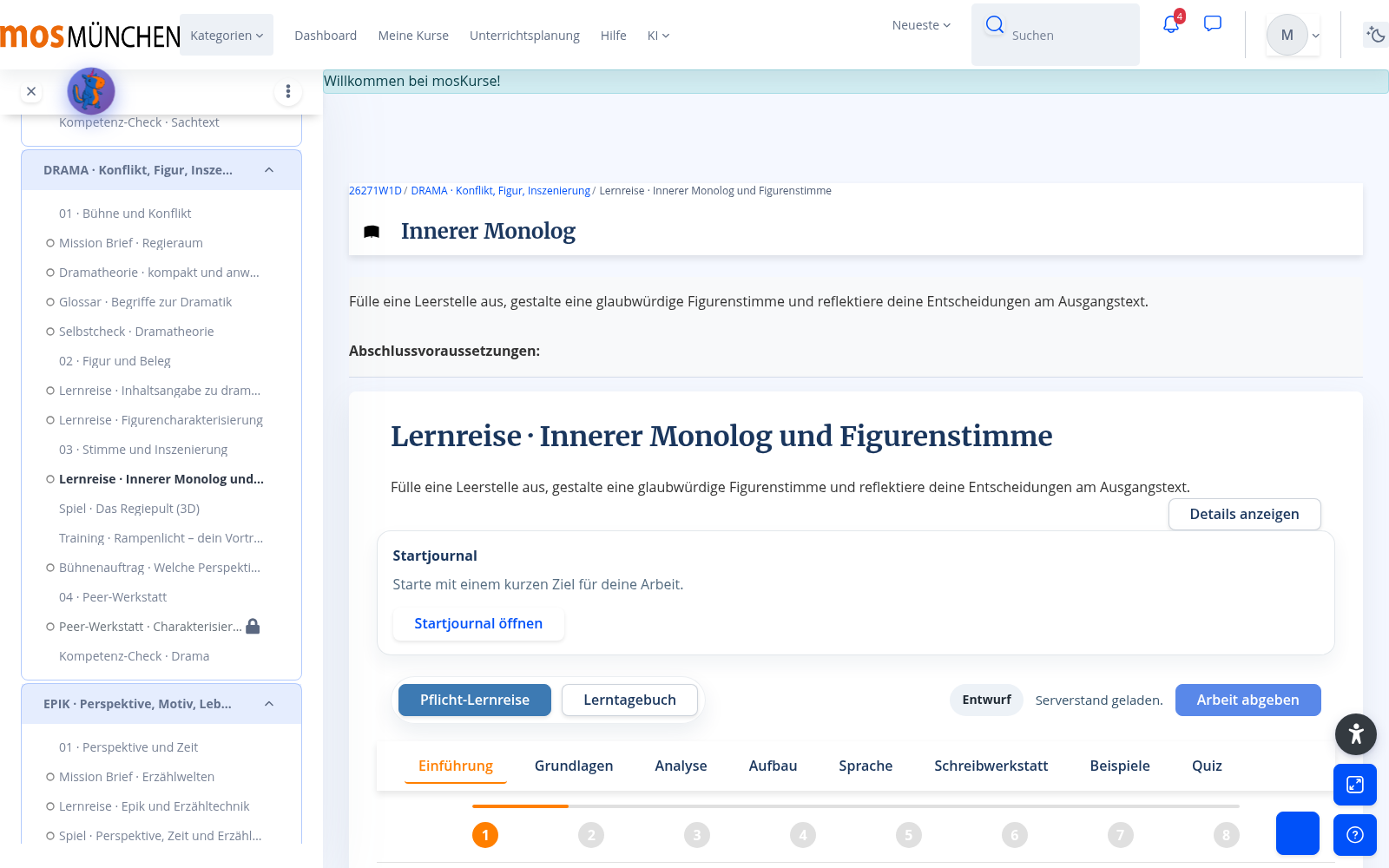Innerer Monolog: In den Kopf einer Figur schreiben
