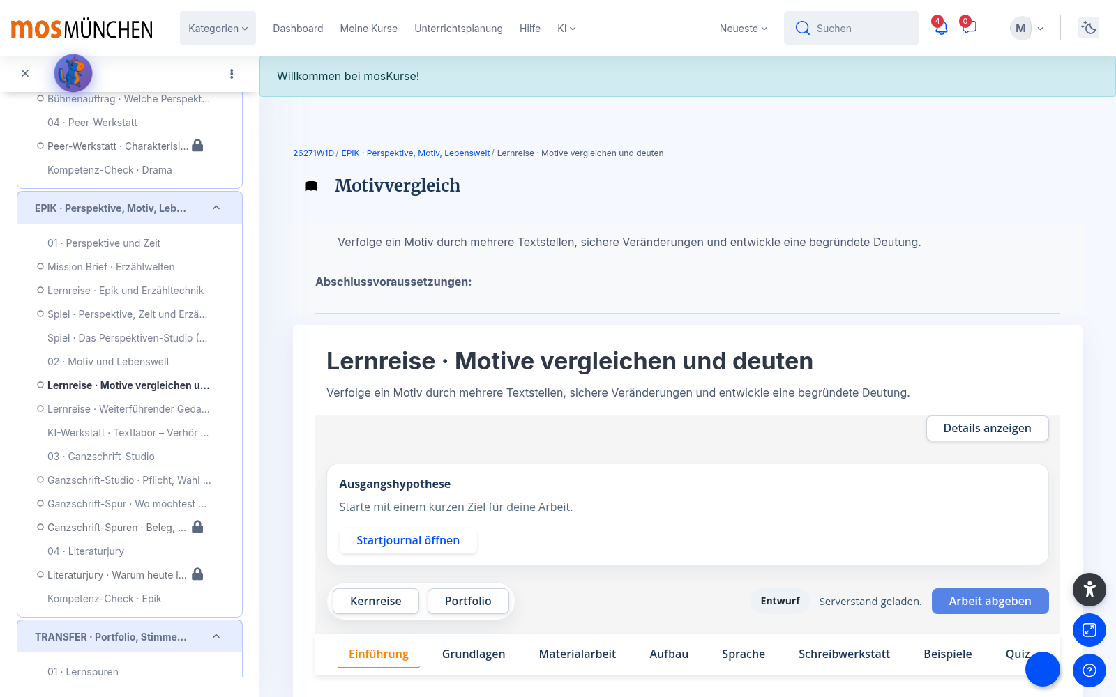 Motivvergleich: Wenn zwei Texte dasselbe meinen – oder eben nicht