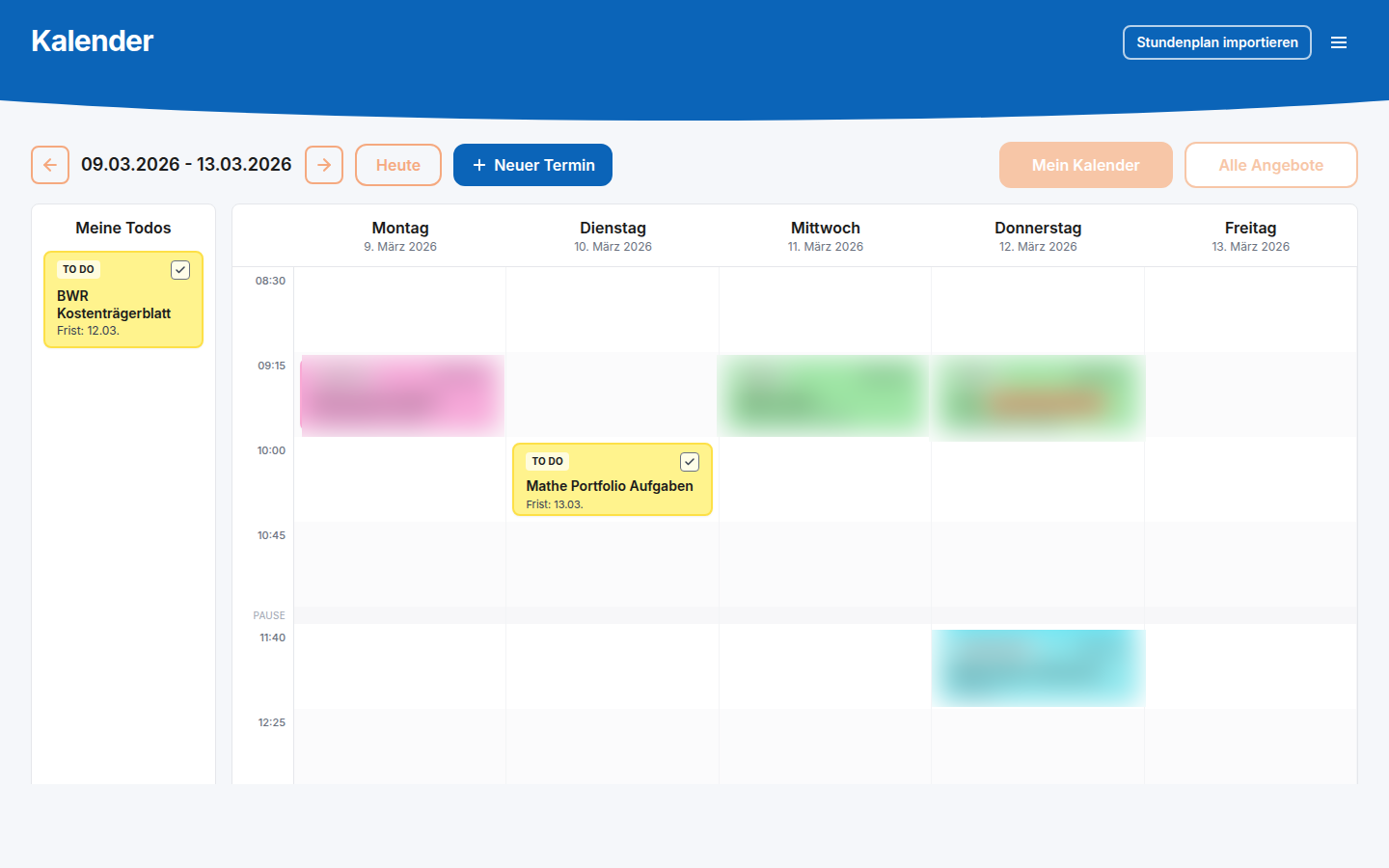 Digitale Alltagshelfer: Kalender, Praktika, mosQR